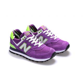 Chaussure New Balance Running 574 Violet Femme Pas Cher